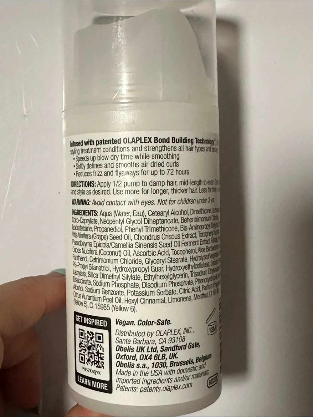 OLAPLEX product shown